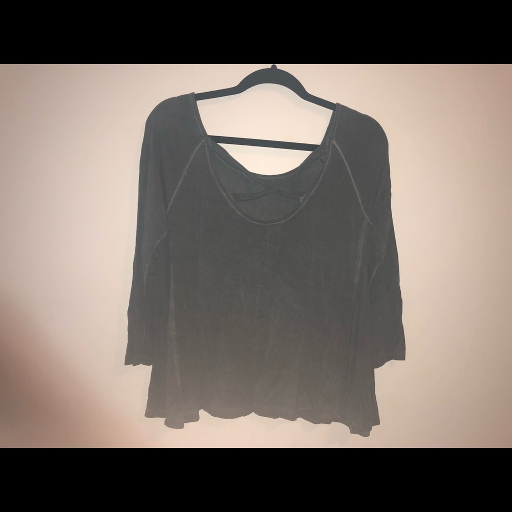 American Eagle Quarter Sleeve Tee - Picture 2 of 3